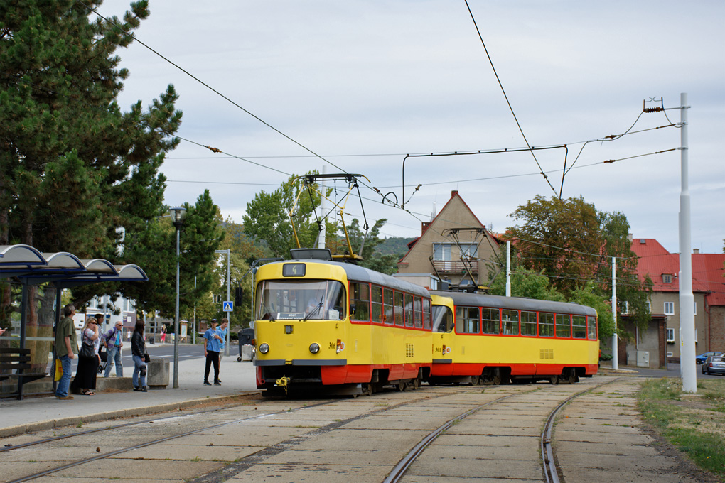 Мост ― Литвинов, Tatra T3M.3 № 306