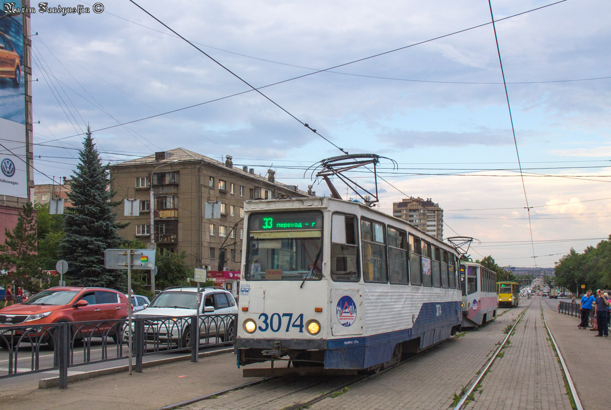 Магнитогорск, 71-605 (КТМ-5М3) № 3074