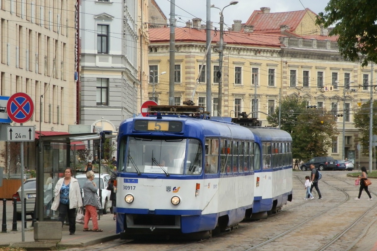 Рига, Tatra T3A № 30917