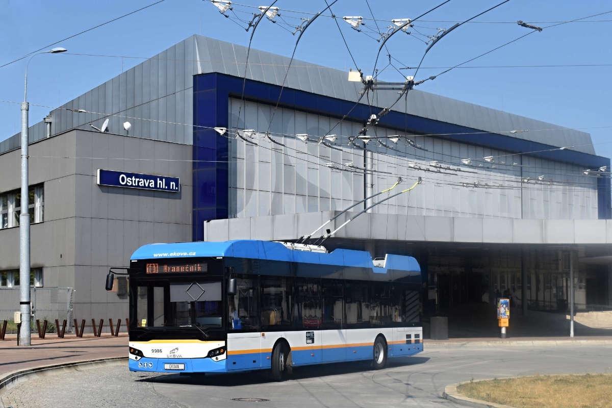 Острава, Ekova Electron 12T № 9986