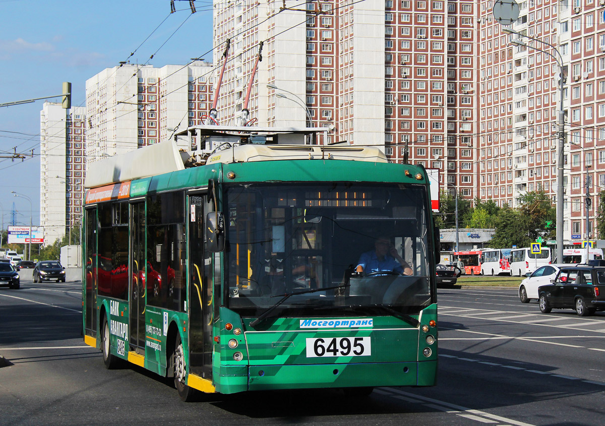 Москва, Тролза-5265.00 «Мегаполис» № 6495 Москва, Тролза-5265.00 «Мегаполис» № 6495