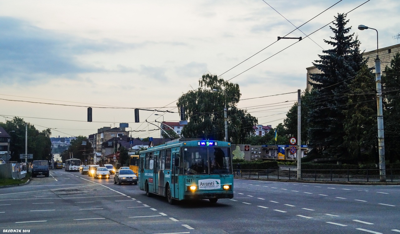 Тернополь, Škoda 14Tr10/6 № 141