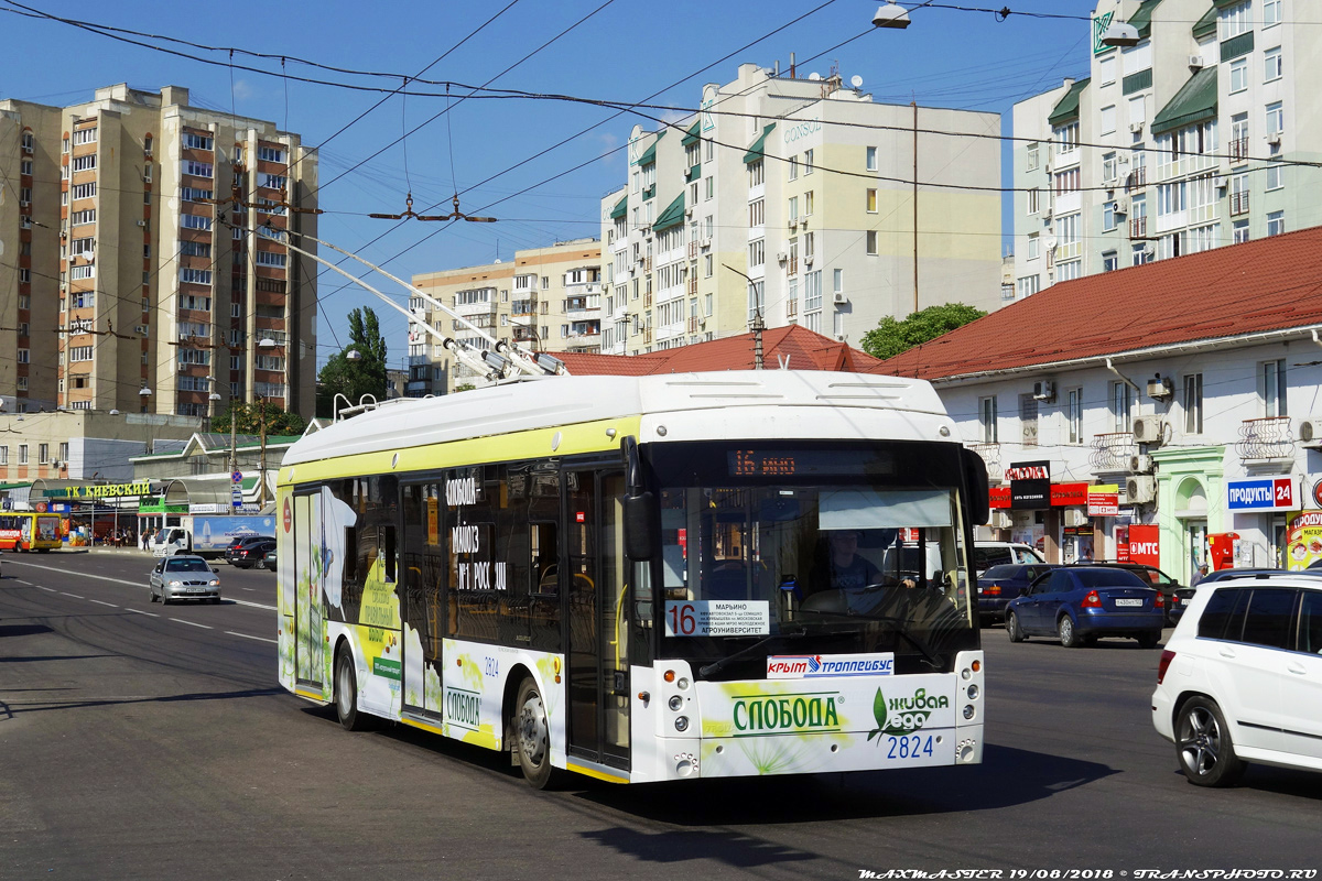 Крымский троллейбус, Тролза-5265.03 «Мегаполис» № 2824