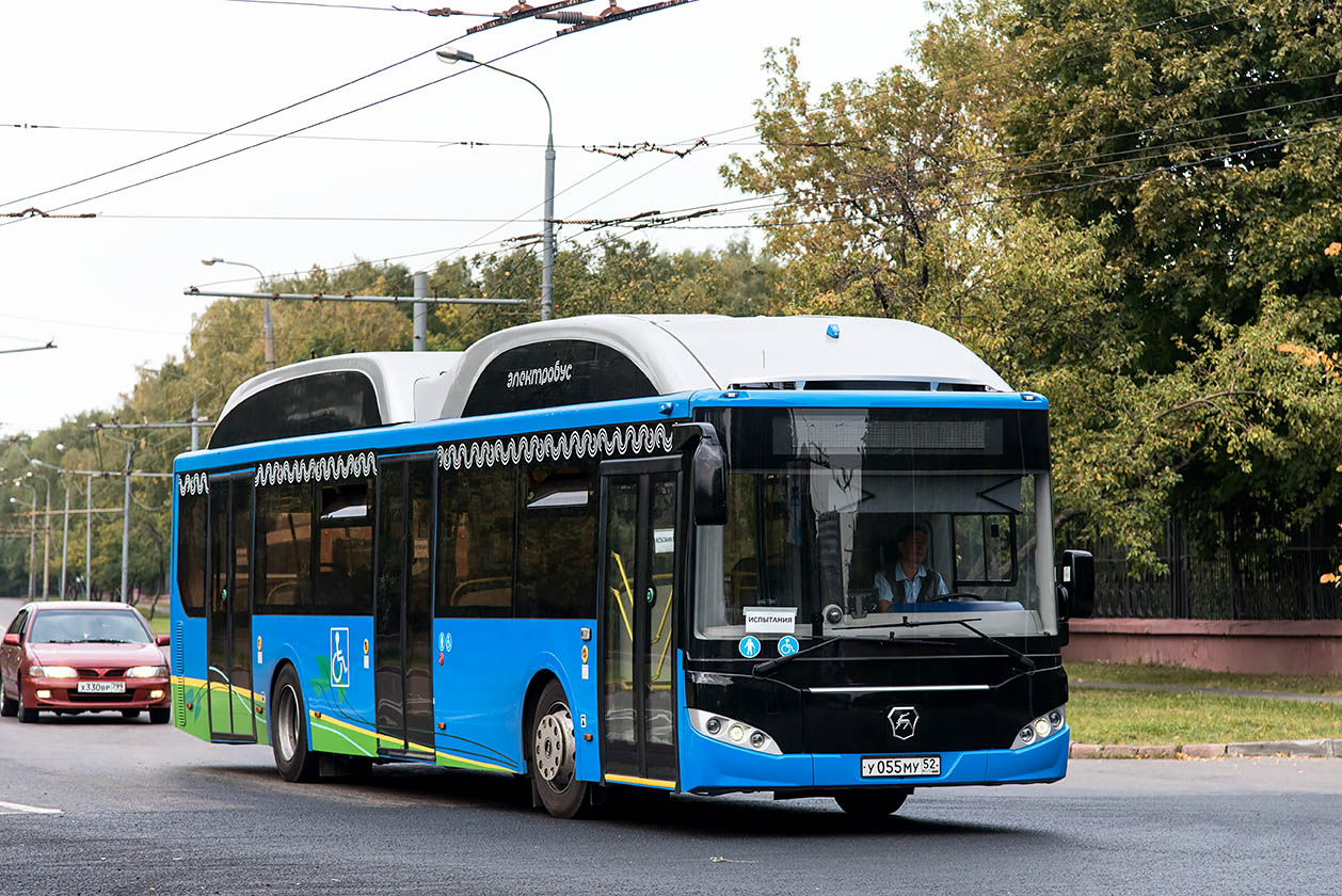 莫斯科, LiAZ-6274 # У 055 МУ 52