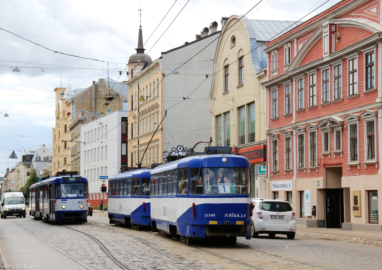 Рига, Tatra T3A № 51144