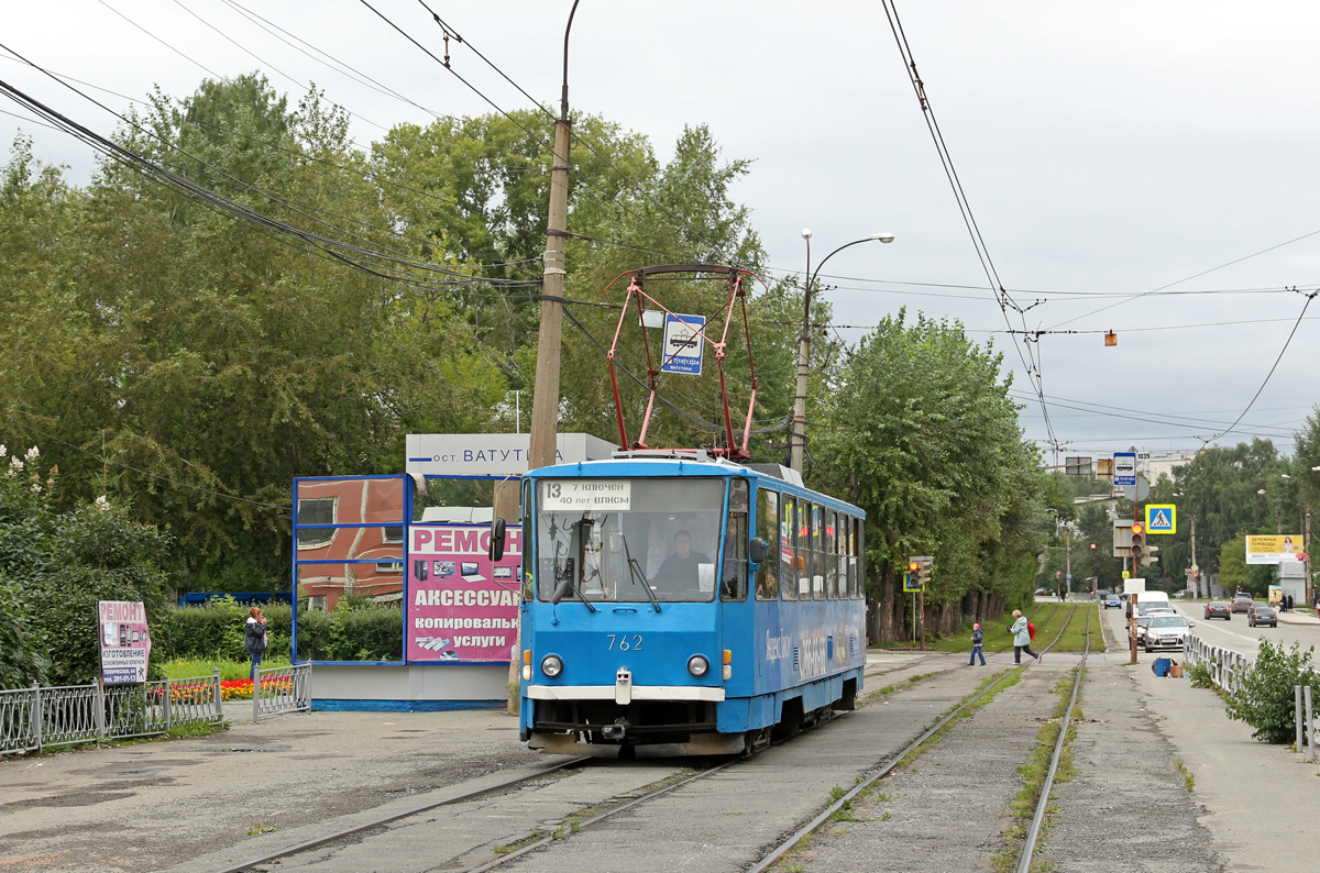 Екатеринбург, Tatra T6B5SU № 762 Екатеринбург, Tatra T6B5SU № 762