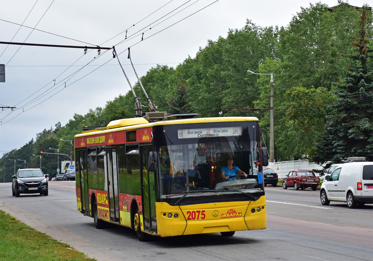 Житомир, ЛАЗ E183D1 № 2075