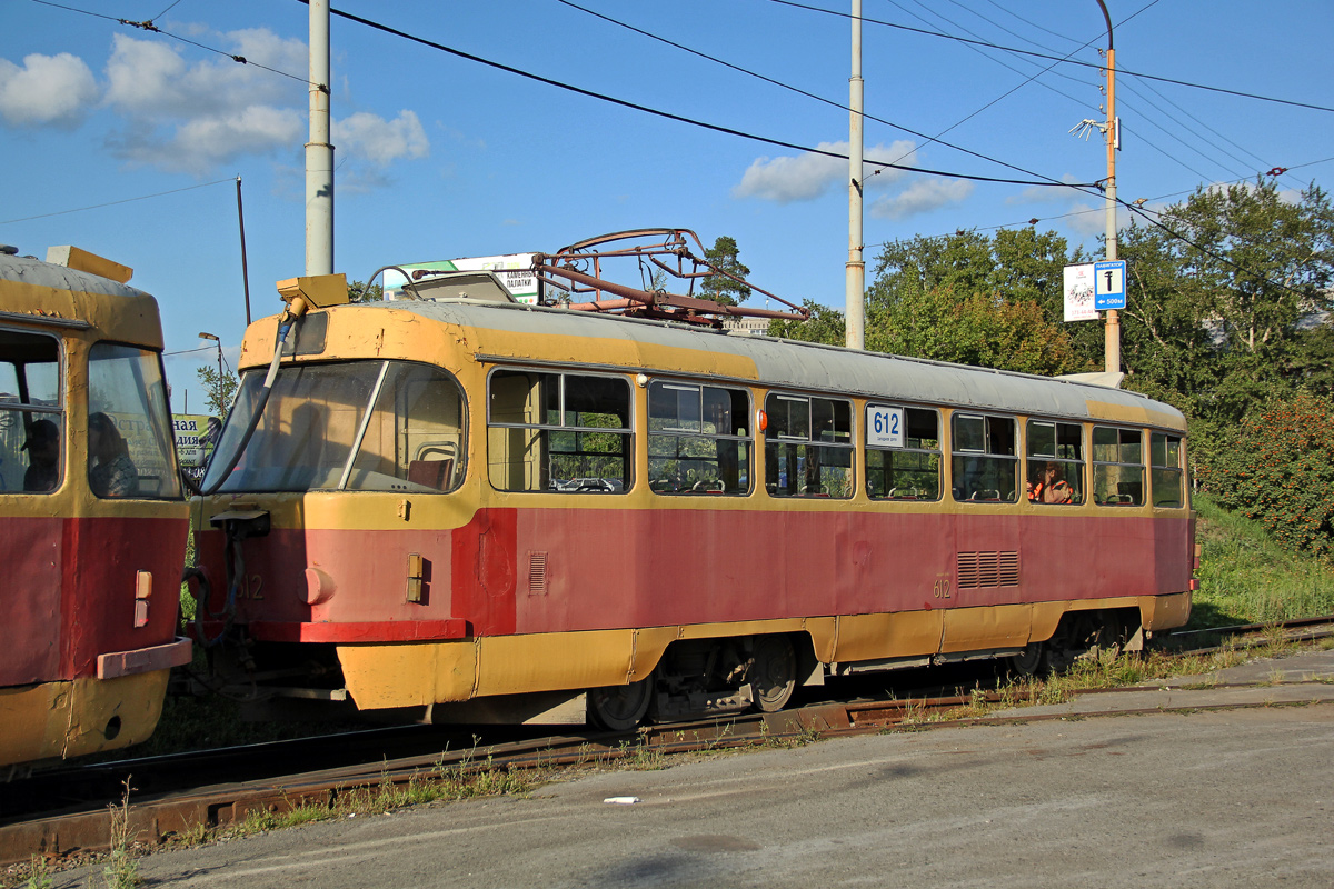 Екатеринбург, Tatra T3SU № 612