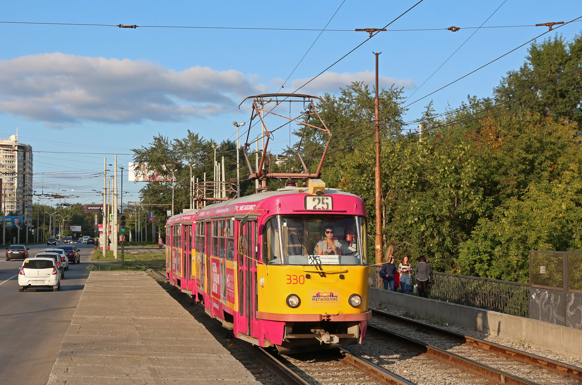 Екатеринбург, Tatra T3SU № 330