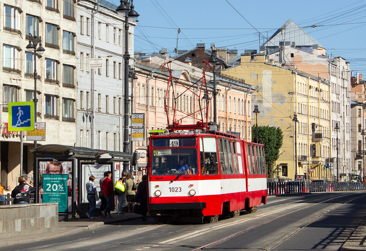 Санкт-Петербург, ЛВС-86К № 1023