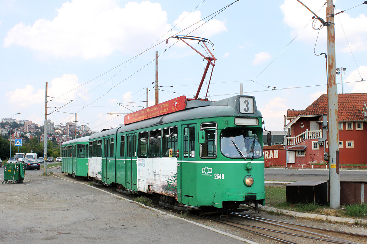 Belgrad, Duewag GT6 # 80649 (2649)
