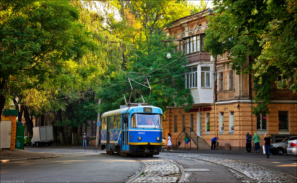 Одесса, Tatra T3R.P № 4052 Одесса, Tatra T3R.P № 4052