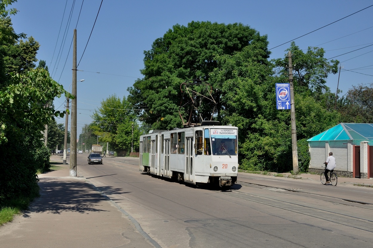 Житомир, Tatra KT4SU № 20