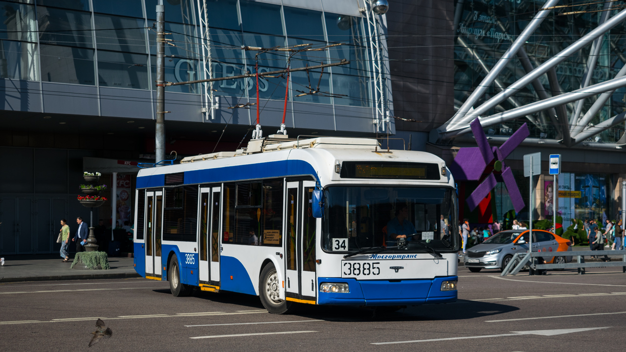 Москва, СВАРЗ-6235.01 (БКМ 32100М) № 3885