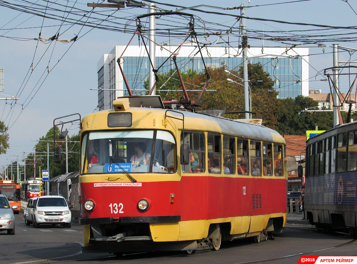 Краснодар, Tatra T3SU № 132