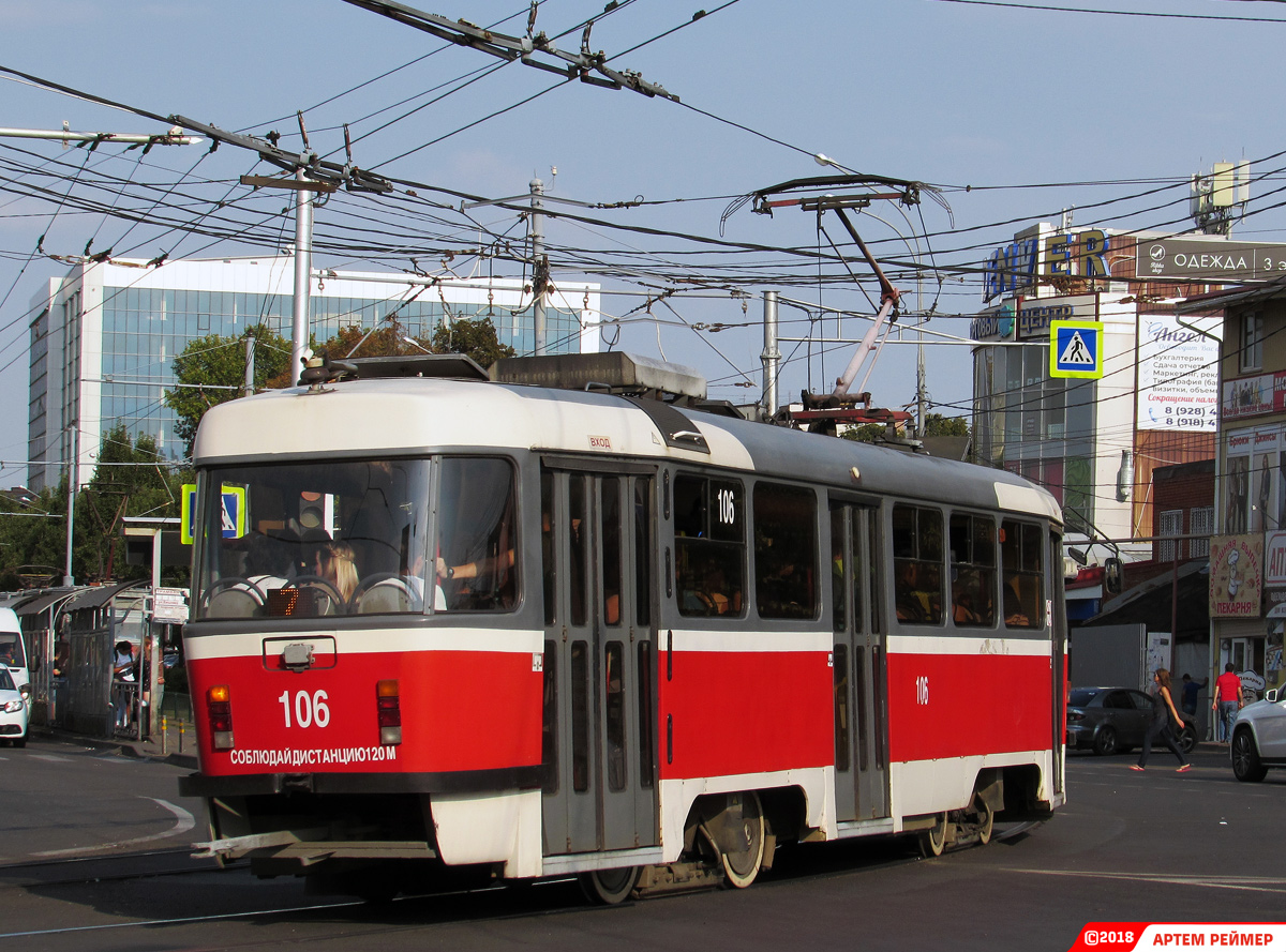 Krasnodara, Tatra T3SU GOH TMZ № 106