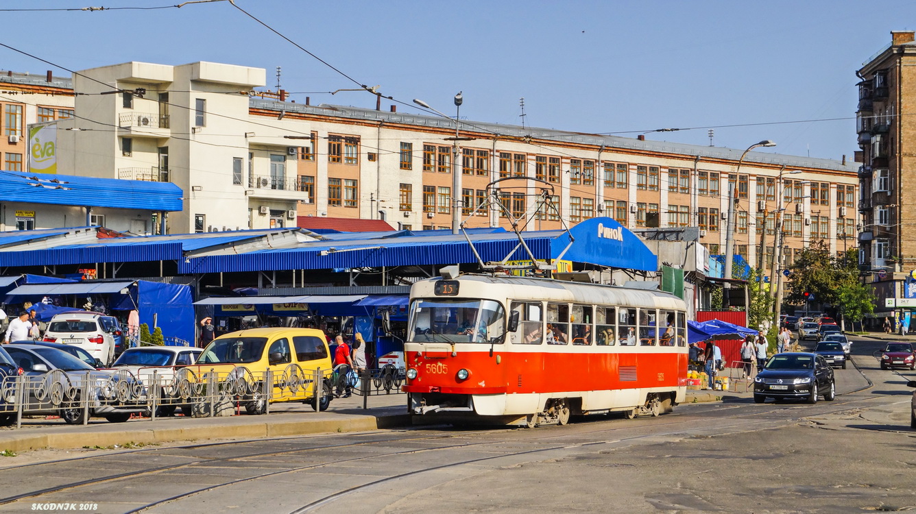 Киев, Tatra T3SU № 5605 Киев, Tatra T3SU № 5605