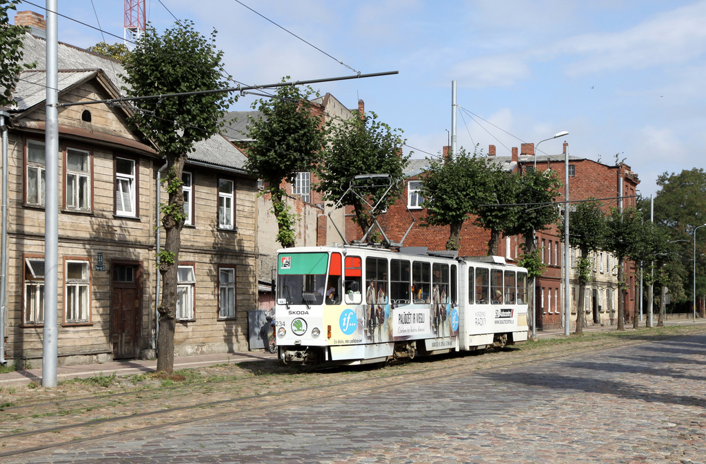 Лиепая, Tatra KT4SU № 234