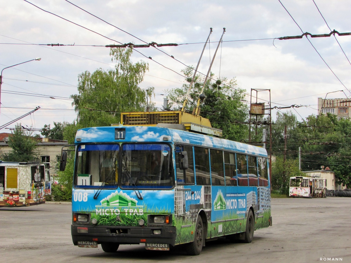 Львов, ЛАЗ-52522 № 008