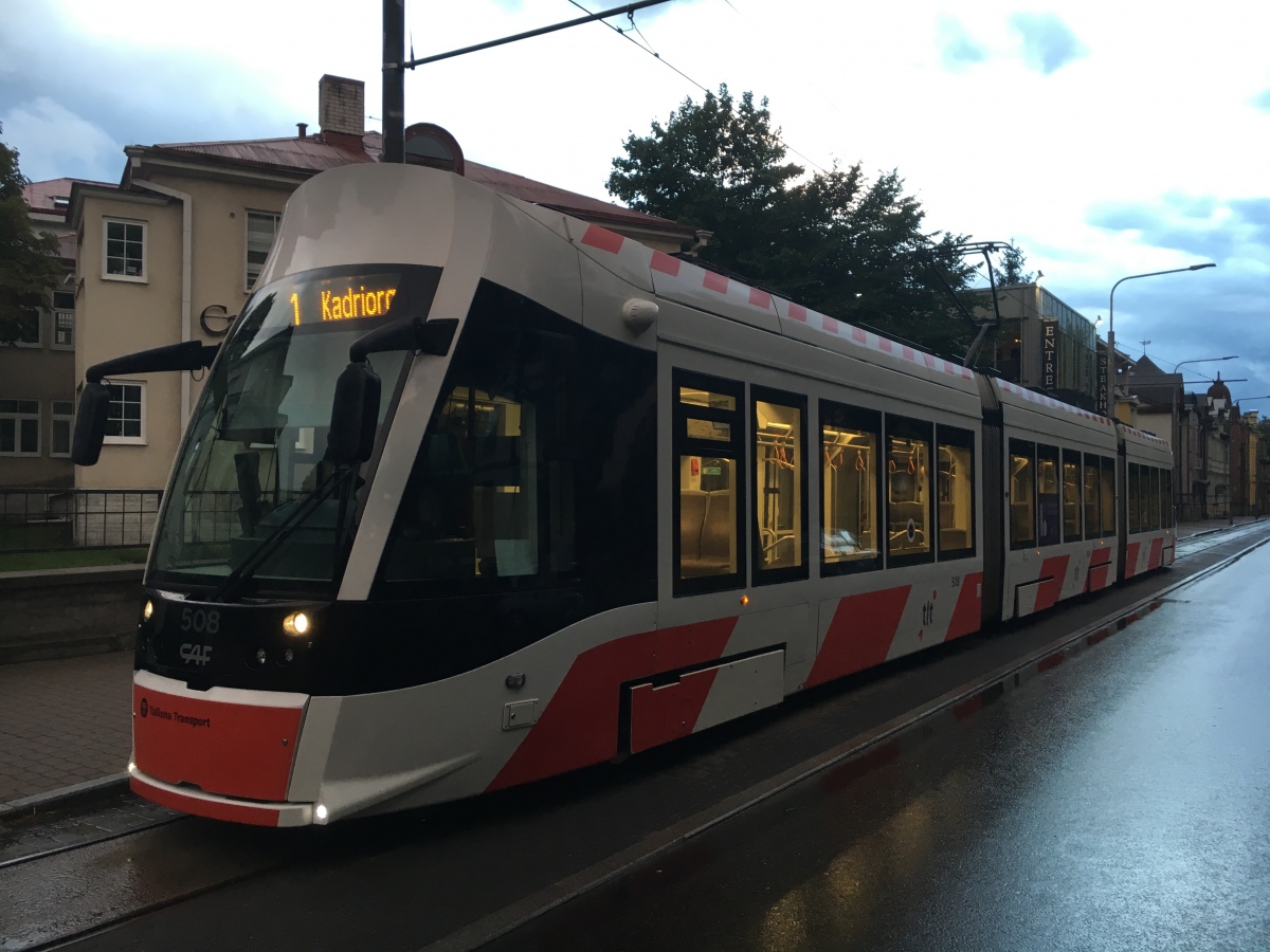 Таллин, CAF Urbos AXL № 508
