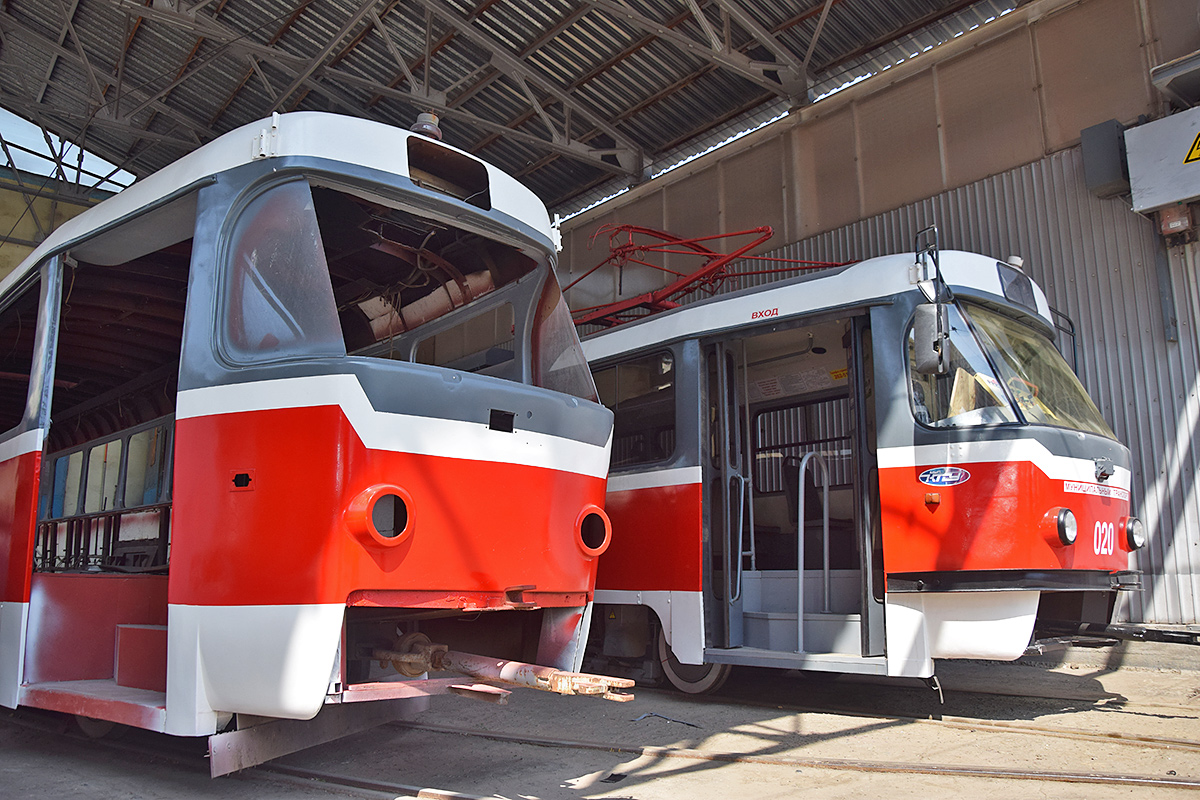 Краснодар, Tatra T3SU № 098; Краснодар, Tatra T3SU КВР ТРЗ № 020