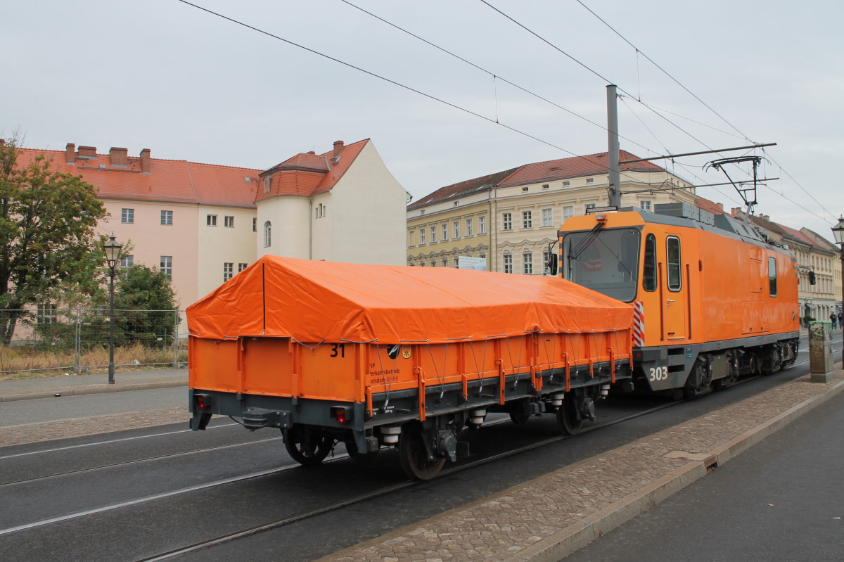 Потсдам, Reko BE64 № 313; Потсдам — 111 Jahre Elektrische Straßenbahn in Potsdam 02/09/2018