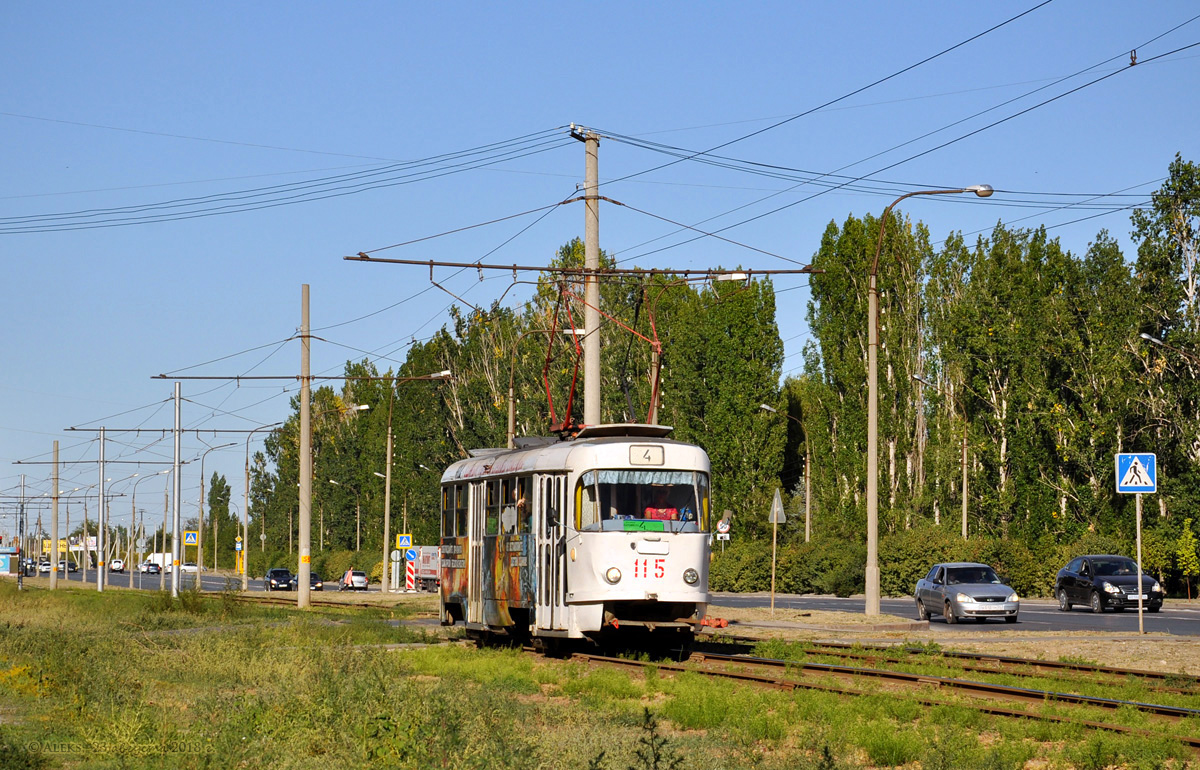 Волжский, Tatra T3SU № 115