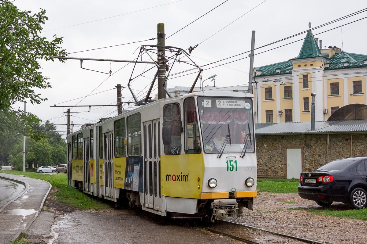 Pyatigorsk, Tatra KT4SU # 151