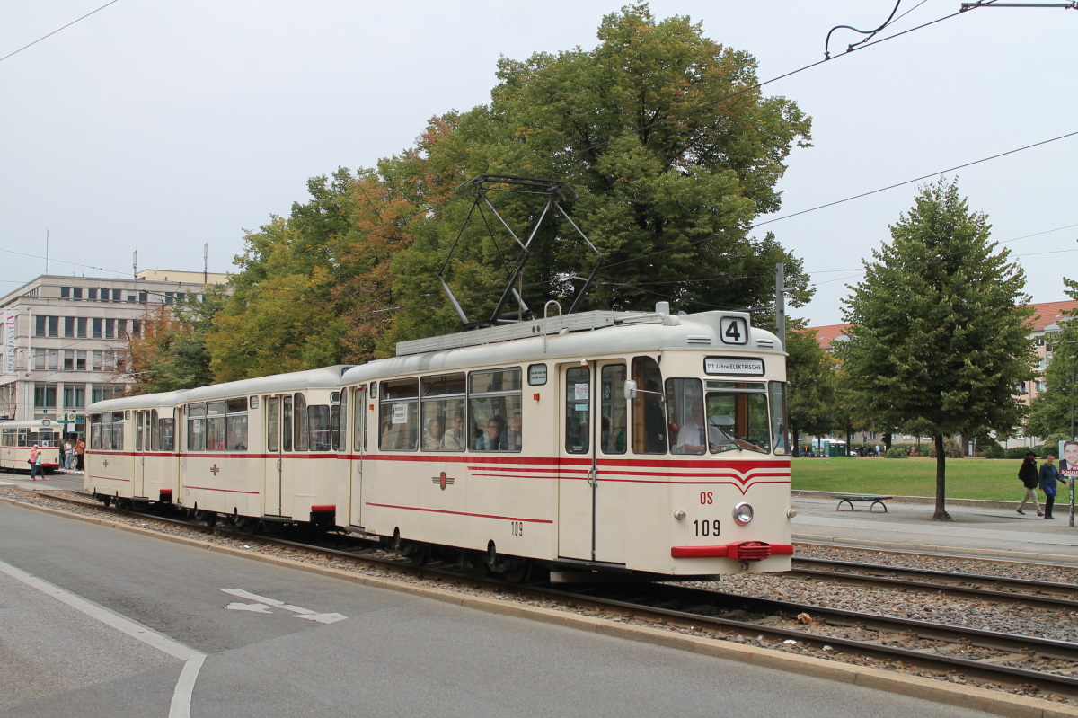 Potsdama, Gotha T2-64 № 109; Potsdama — 111 Jahre Elektrische Straßenbahn in Potsdam 02/09/2018 Potsdama, Gotha T2-64 № 109; Potsdama — 111 Jahre Elektrische Straßenbahn in Potsdam 02/09/2018