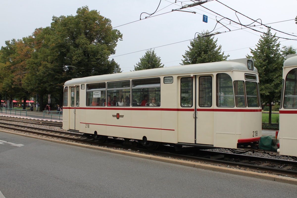 Потсдам, Gotha B2-64 № 218; Потсдам — 111 Jahre Elektrische Straßenbahn in Potsdam 02/09/2018