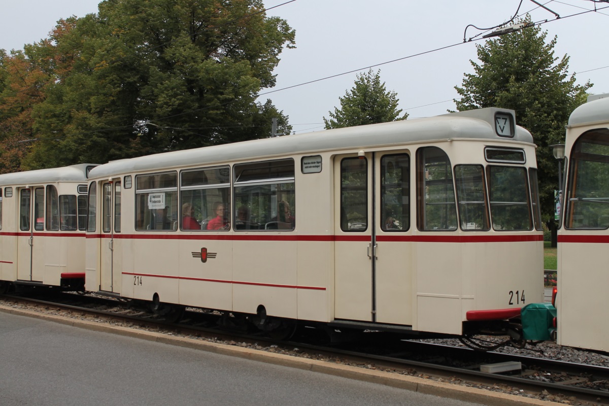 Потсдам, Gotha B2-64 № 214; Потсдам — 111 Jahre Elektrische Straßenbahn in Potsdam 02/09/2018