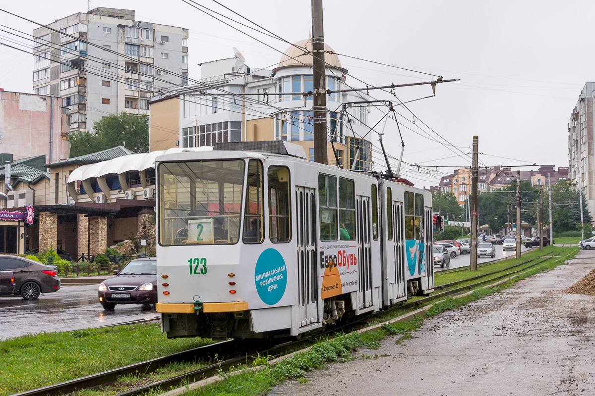 Pyatigorsk, Tatra KT4SU № 123