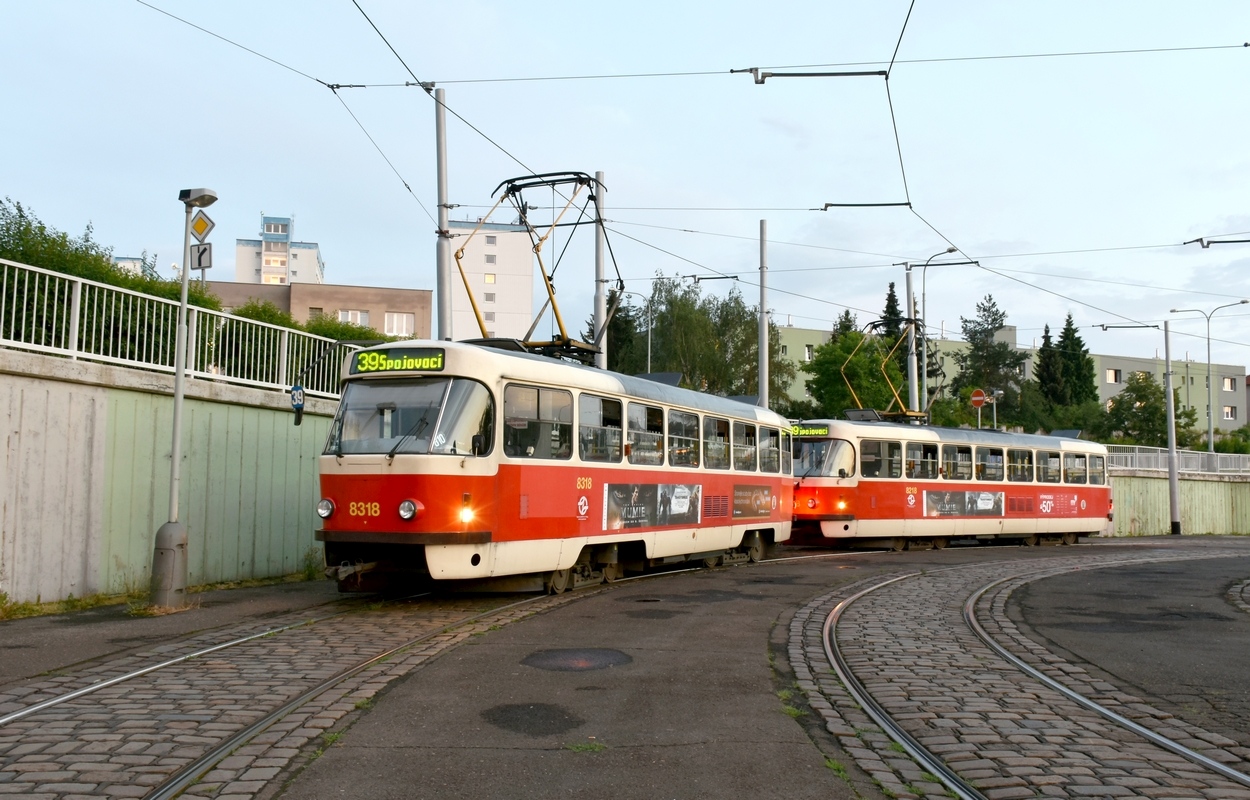 Прага, Tatra T3R.P № 8318
