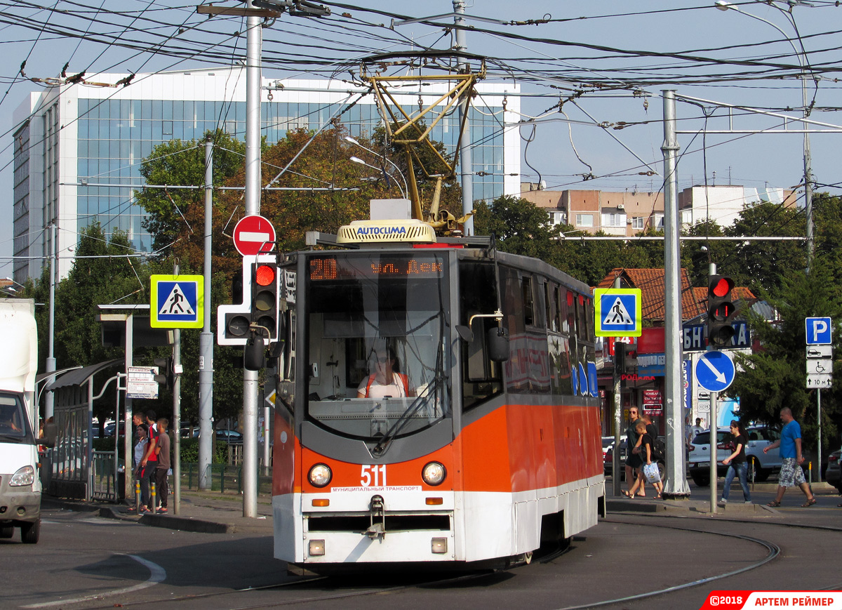 Краснодар, 71-605ТН (КТМ-5М3Р8) № 511