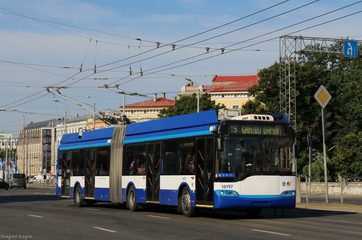 Riga, Solaris Trollino II 18 Ganz # 16197 Riga, Solaris Trollino II 18 Ganz # 16197