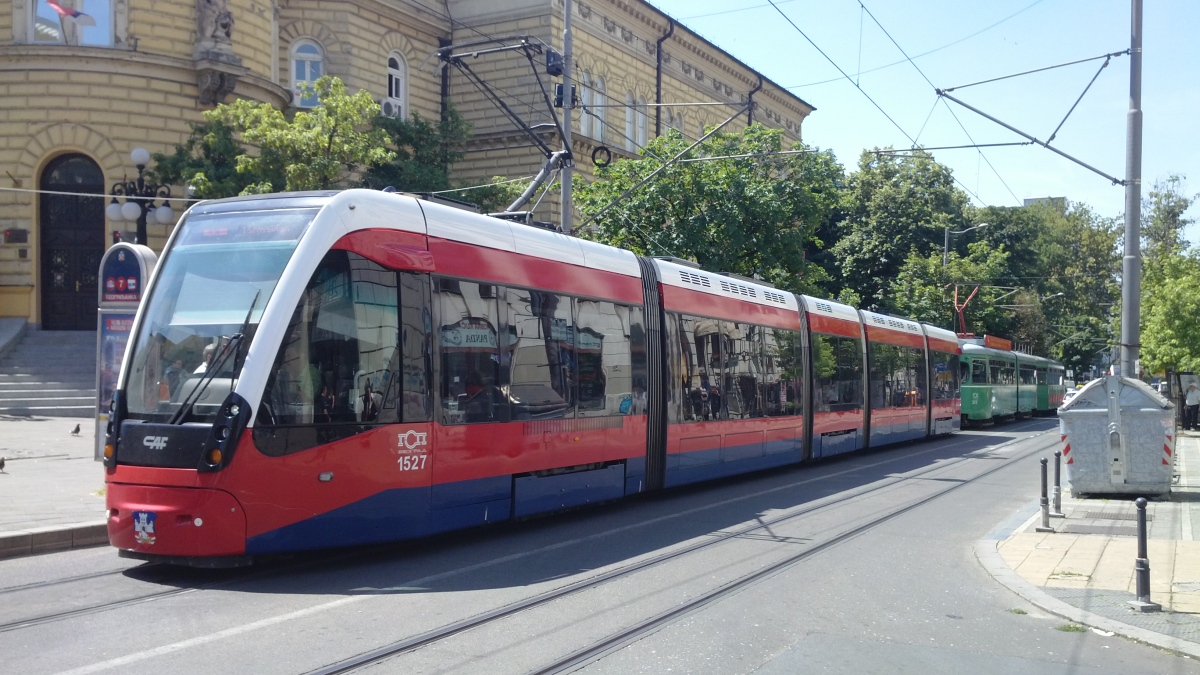 Белград, CAF Urbos 3 № 81527 (1527)