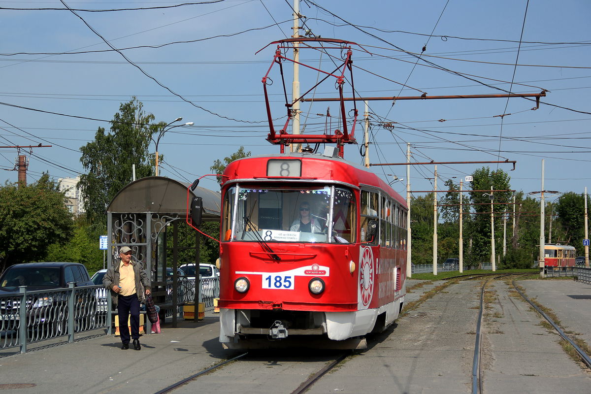 Екатеринбург, Tatra T3SU № 185