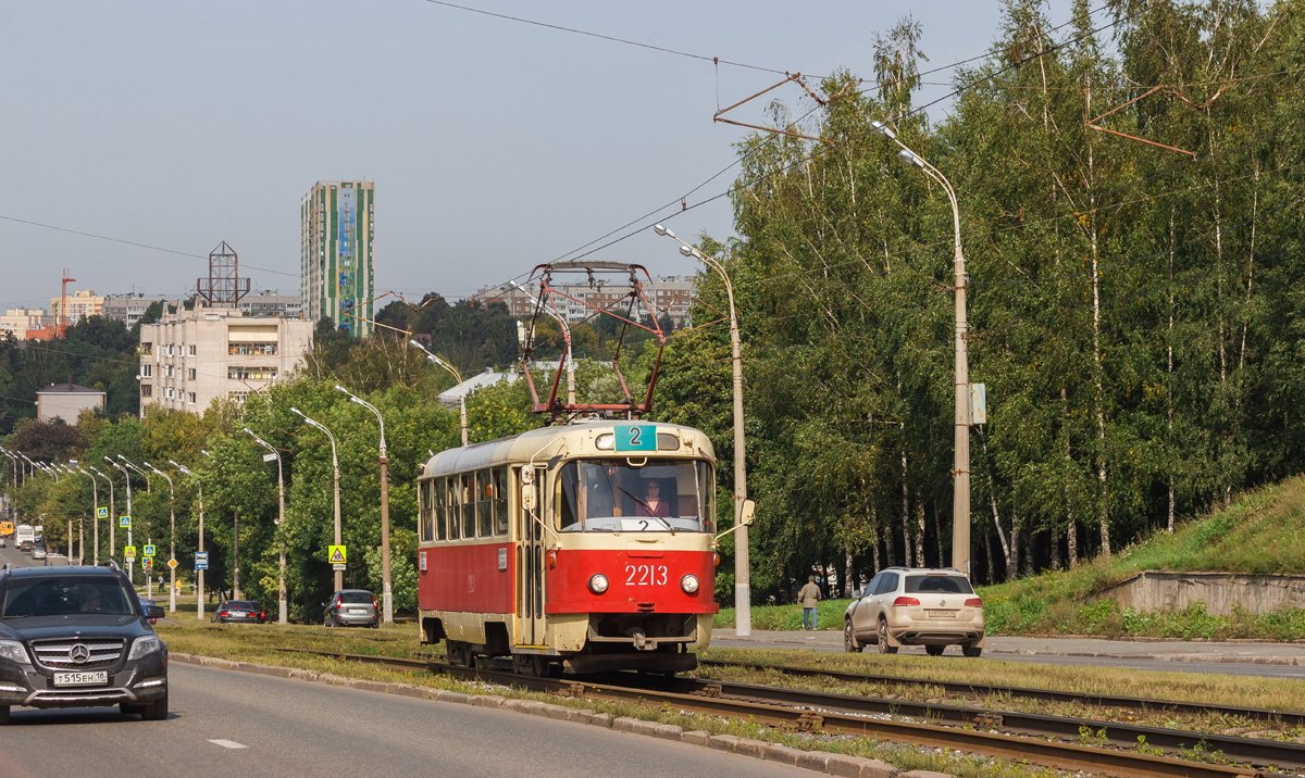 Iževsk, Tatra T3SU (2-door) č. 2213