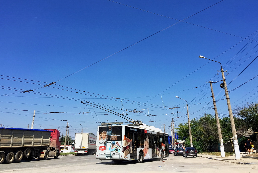 Крымский троллейбус, Богдан Т70110 № 4339