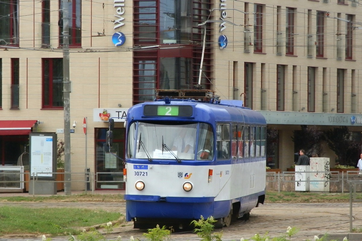 Рига, Tatra T3A № 30721