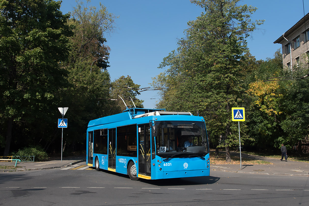 Москва, Тролза-5265.00 «Мегаполис» № 6521