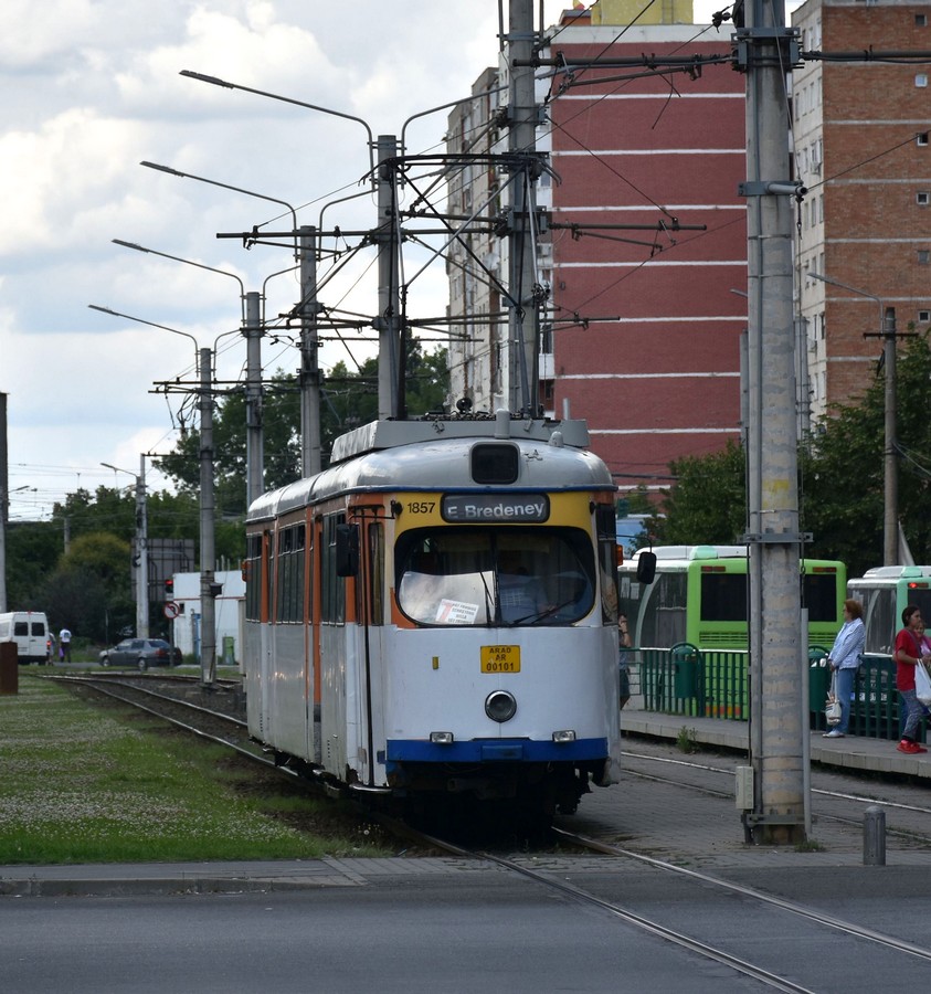 Арад, Duewag GT8 № 1857