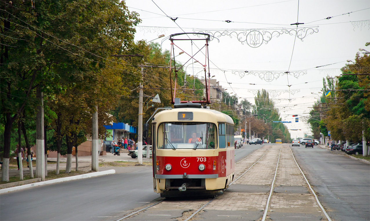 Мариуполь, Tatra T3SUCS № 703