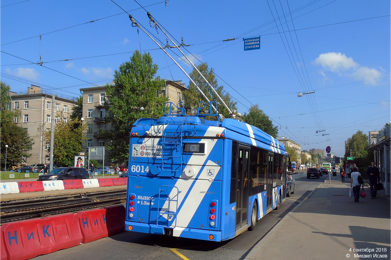 Санкт-Петербург, Тролза-5265.08 «Мегаполис» № 6014; Санкт-Петербург — Ремонты