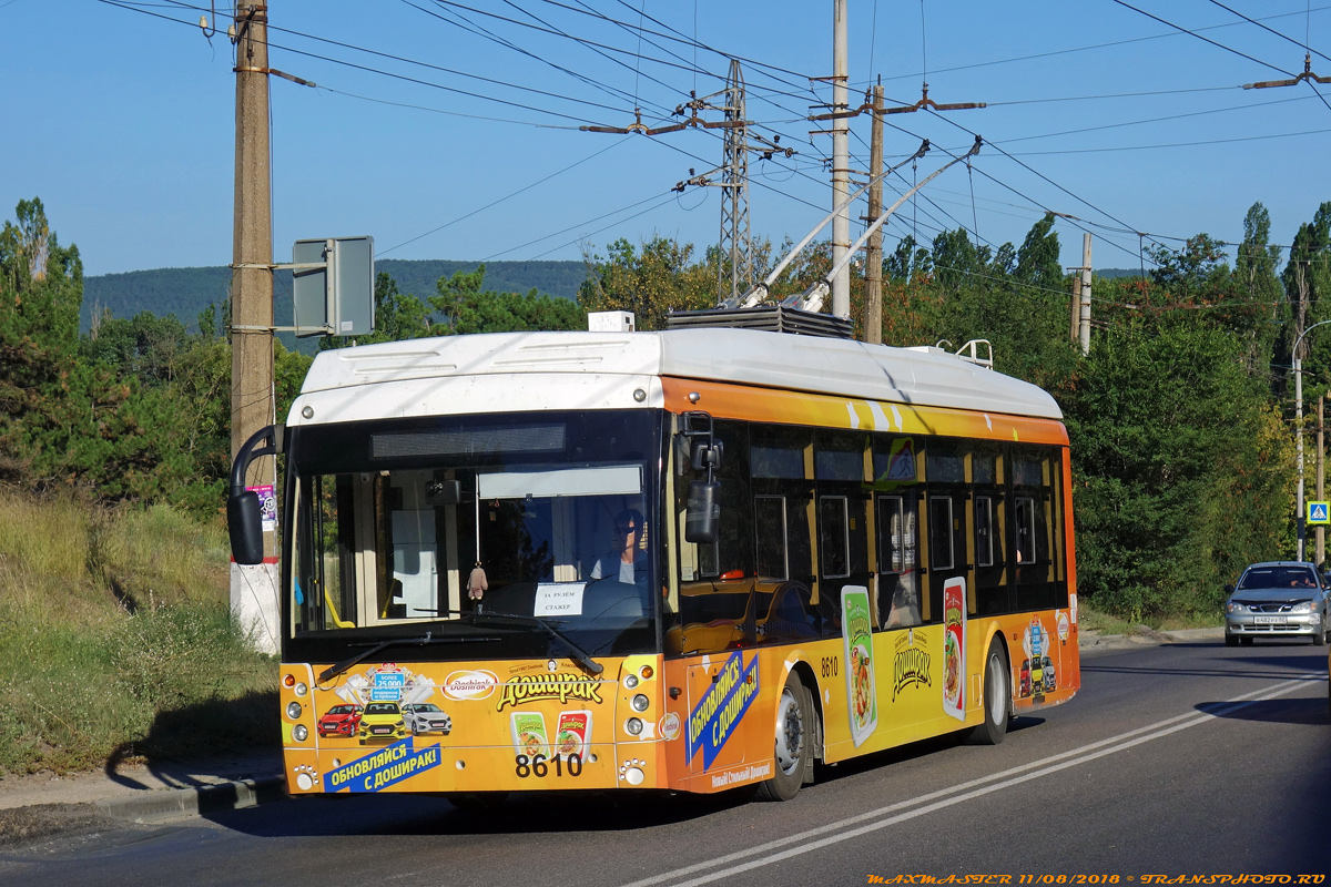 Крымский троллейбус, Тролза-5265.05 «Мегаполис» № 8610
