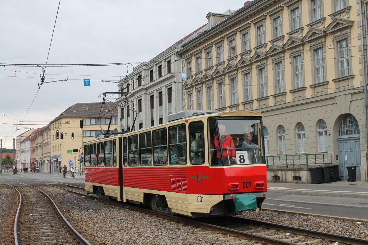 Потсдам, Tatra KT4D № 001; Потсдам — 111 Jahre Elektrische Straßenbahn in Potsdam 02/09/2018