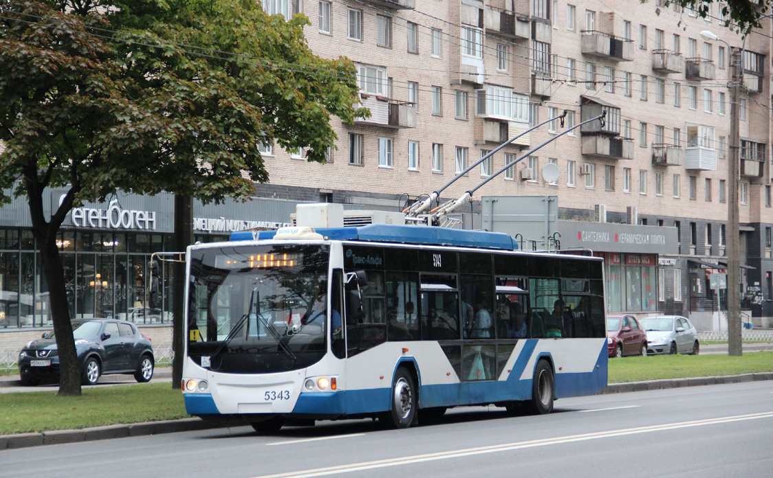 Санкт-Петербург, ВМЗ-5298.01 «Авангард» № 5343