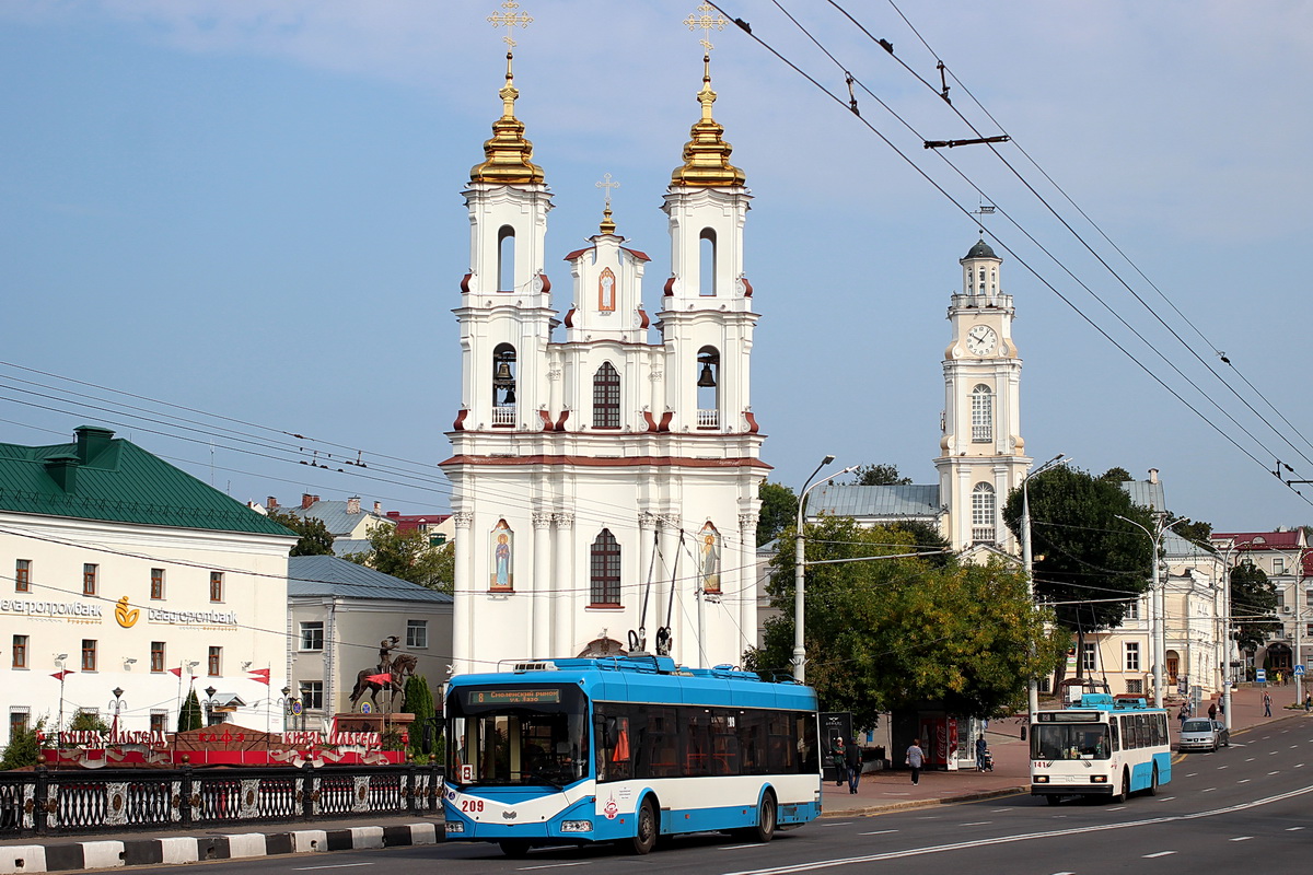 Витебск, БКМ 321 № 209; Витебск, БКМ 20101 № 141