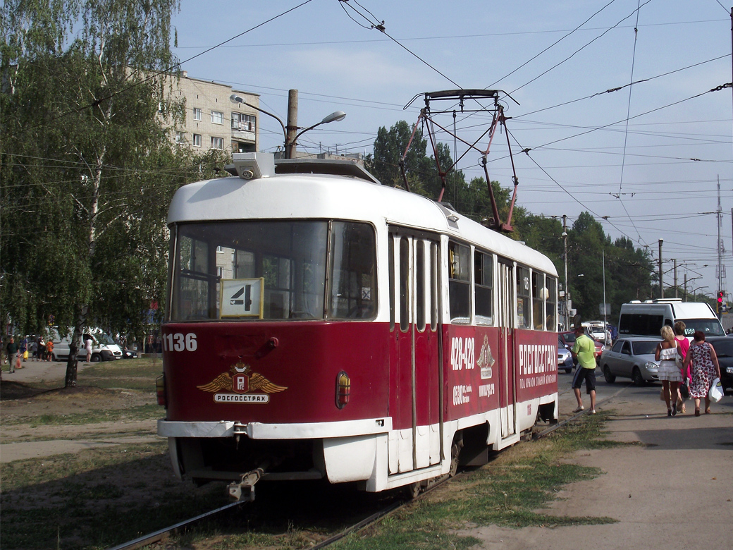 Ульяновск, Tatra T3SU № 1136