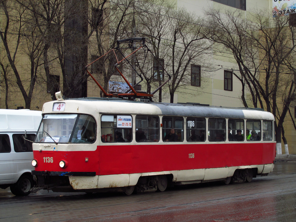 Ульяновск, Tatra T3SU № 1136